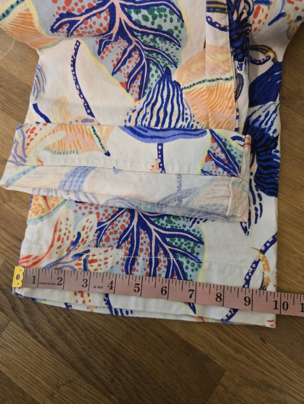 Maeve Colette Cropped Wide-Leg Pants: Sarah Gordon Artist Edition 25 - Picture 12 of 13